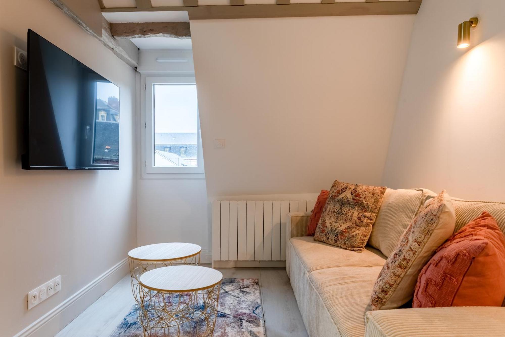 Suite Cathedrale Haut De Gamme + Parking - N°8 Rouen Bagian luar foto